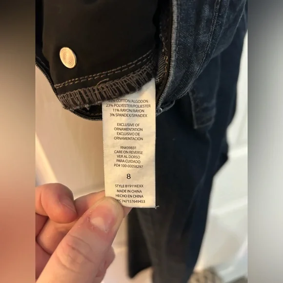 GUC Democracy Skinny Ankle Jeans Size 8 - Picture 6 of 7